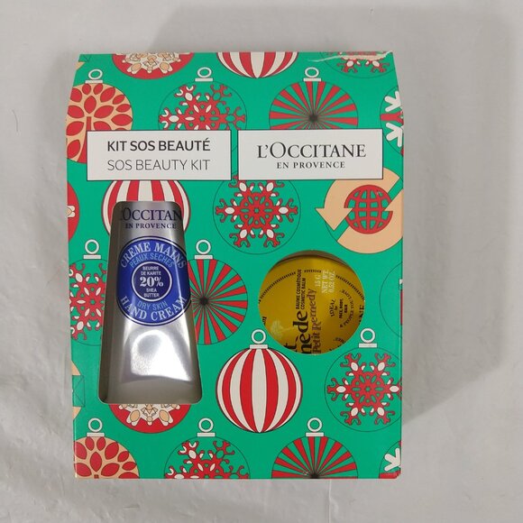 L'Occitane Holiday  Bath & Body SOS Beauty Kit Set 30ML/ 0.5 OZ NIB - Picture 1 of 4